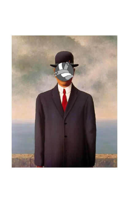 Magritte Twisted Art